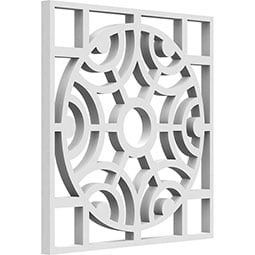 Ekena Millwork - WALPWLT - Walton Decorative Fretwork Wall Panels in Architectural Grade PVC