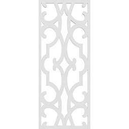Ekena Millwork - WALPWMS - Williamsport Decorative Pierced Fretwork Wall Panels in Architectural Grade PVC