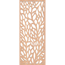 Ekena Millwork - WALWBAY - Bay Decorative Pierced Fretwork Wood Wall Panels