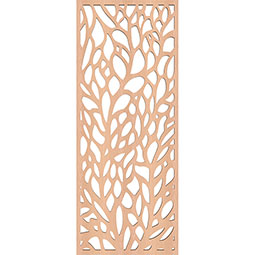 Ekena Millwork - WALWBAY - Bay Decorative Pierced Fretwork Wood Wall Panels