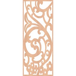 Ekena Millwork - WALWBDW - Bridgewater Decorative Pierced Fretwork Wood Wall Panels