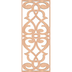 Ekena Millwork - WALWBEL - Bellaire Decorative Pierced Fretwork Wood Wall Panels