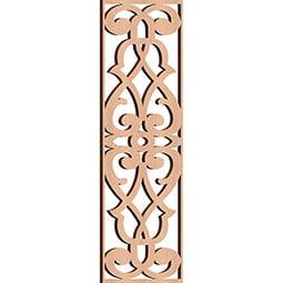 Ekena Millwork - WALWBEL - Bellaire Decorative Pierced Fretwork Wood Wall Panels
