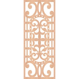 Ekena Millwork - WALWBLO - Bloomsburg Decorative Pierced Fretwork Wood Wall Panels