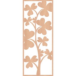 Ekena Millwork - WALWBRA - Bradford Decorative Pierced Fretwork Wood Wall Panels