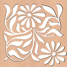 Ekena Millwork - WALWBRT - Barryton Decorative Fretwork Wood Wall Panels