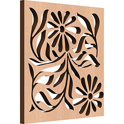 Ekena Millwork - WALWBRT - Barryton Decorative Fretwork Wood Wall Panels
