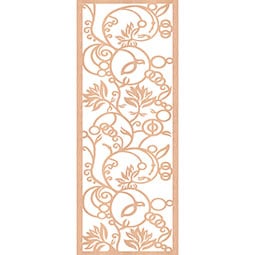 Ekena Millwork - WALWCAP - Caspian Decorative Pierced Fretwork Wood Wall Panels