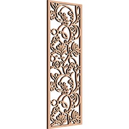 Ekena Millwork - WALWCAP - Caspian Decorative Pierced Fretwork Wood Wall Panels