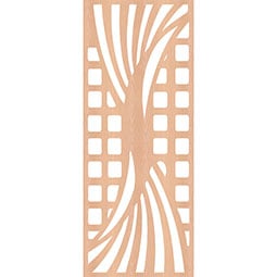 Ekena Millwork - WALWCSL - Chassell Decorative Pierced Fretwork Wood Wall Panels