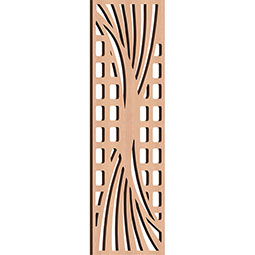 Ekena Millwork - WALWCSL - Chassell Decorative Pierced Fretwork Wood Wall Panels