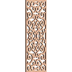 Ekena Millwork - WALWEVL - Eveline Decorative Pierced Fretwork Wood Wall Panels