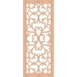 Ekena Millwork - WALWFOR - Forester Decorative Pierced Fretwork Wood Wall Panels