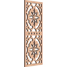 Ekena Millwork - WALWHER - Hermitage Decorative Pierced Fretwork Wood Wall Panels