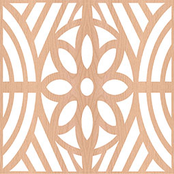 Ekena Millwork - WALWHES - Hesperia Decorative Fretwork Wood Wall Panels