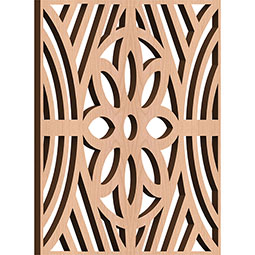 Ekena Millwork - WALWHES - Hesperia Decorative Fretwork Wood Wall Panels