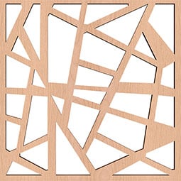 Ekena Millwork - WALWHSB - Harrisburg Decorative Fretwork Wood Wall Panels