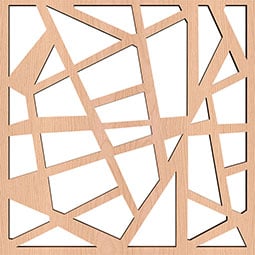 Ekena Millwork - WALWHSB - Harrisburg Decorative Fretwork Wood Wall Panels