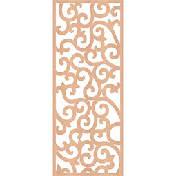 Ekena Millwork - WALWIRV - Irving Decorative Pierced Fretwork Wood Wall Panels