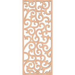 Ekena Millwork - WALWIRV - Irving Decorative Pierced Fretwork Wood Wall Panels
