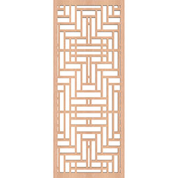 Ekena Millwork - WALWJEF - Jefferson Decorative Pierced Fretwork Wood Wall Panels