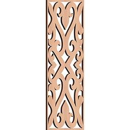 Ekena Millwork - WALWKEE - Keene Decorative Pierced Fretwork Wood Wall Panels