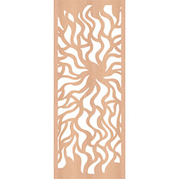 Ekena Millwork - WALWLAR - Larkin Decorative Pierced Fretwork Wood Wall Panels