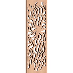 Ekena Millwork - WALWLAR - Larkin Decorative Pierced Fretwork Wood Wall Panels