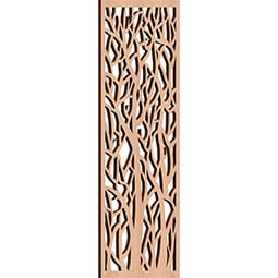 Ekena Millwork - WALWLAW - Lawrence Decorative Pierced Fretwork Wood Wall Panels