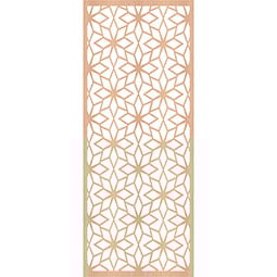 Ekena Millwork - WALWLKE - Lake Decorative Pierced Fretwork Wood Wall Panels
