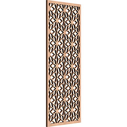 Ekena Millwork - WALWLKE - Lake Decorative Pierced Fretwork Wood Wall Panels