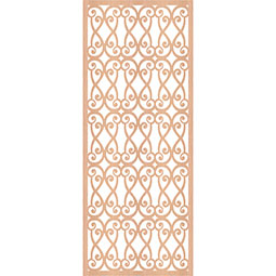 Ekena Millwork - WALWLKF - Lakefield Decorative Pierced Fretwork Wood Wall Panels