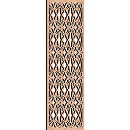 Ekena Millwork - WALWLKF - Lakefield Decorative Pierced Fretwork Wood Wall Panels