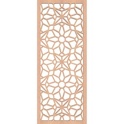 Ekena Millwork - WALWLOC - Lock Haven Decorative Pierced Fretwork Wood Wall Panels