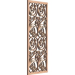 Ekena Millwork - WALWMAL - Marilla Decorative Pierced Fretwork Wood Wall Panels