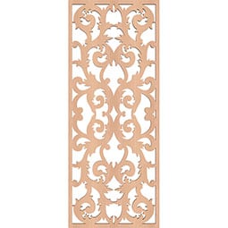 Ekena Millwork - WALWMEA - Meadville Decorative Pierced Fretwork Wood Wall Panels
