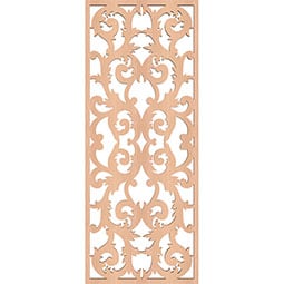 Ekena Millwork - WALWMEA - Meadville Decorative Pierced Fretwork Wood Wall Panels