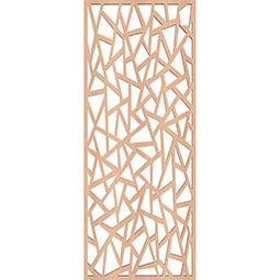 Ekena Millwork - WALWMIL - Milton Decorative Pierced Fretwork Wood Wall Panels