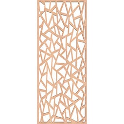 Ekena Millwork - WALWMIL - Milton Decorative Pierced Fretwork Wood Wall Panels
