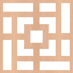 Ekena Millwork - WALWMON - Monessen Decorative Fretwork Wood Wall Panels