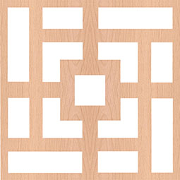 Ekena Millwork - WALWMON - Monessen Decorative Fretwork Wood Wall Panels