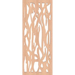 Ekena Millwork - WALWMUS - Mussey Decorative Pierced Fretwork Wood Wall Panels