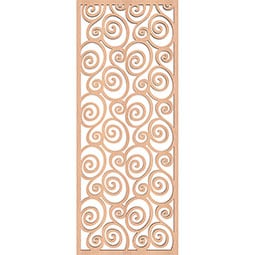 Ekena Millwork - WALWSHA - Shamokin Decorative Pierced Fretwork Wood Wall Panels