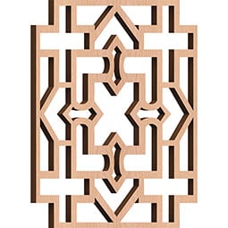 Ekena Millwork - WALWWIS - Wise Decorative Fretwork Wood Wall Panels