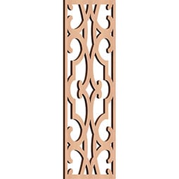 Ekena Millwork - WALWWMS - Williamsport Decorative Pierced Fretwork Wood Wall Panels