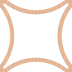 Ekena Millwork - WALWLEY - Lilley Decorative Fretwork Wood Wall Panels