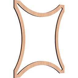 Ekena Millwork - WALWLEY - Lilley Decorative Fretwork Wood Wall Panels