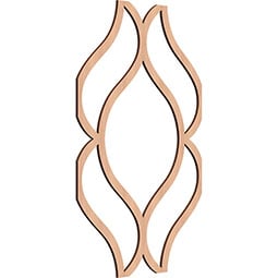 Ekena Millwork - WALWVIL - Villarreal Decorative Fretwork Wood Wall Panels