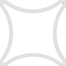 Ekena Millwork - WALPLEY - Lilley Decorative Fretwork Wall Panels in Architectural Grade PVC