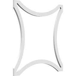 Ekena Millwork - WALPLEY - Lilley Decorative Fretwork Wall Panels in Architectural Grade PVC